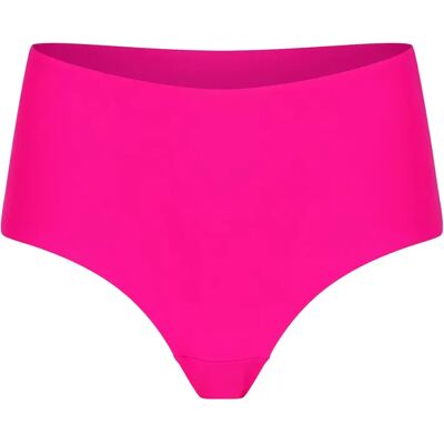 Damen-Bikinihose mit hoher Taille Huit So Chic Rose M Femme Damen-Bikinihose mit hoher Taille Huit So Chic Rose M Femme