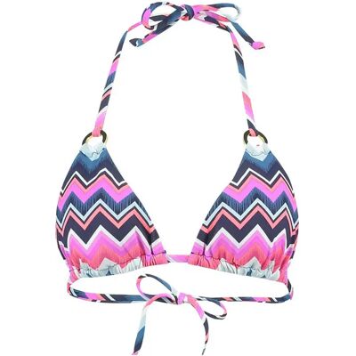 Bikinioberteil für Damen Lascana Zigzag Rose 40D Femme Bikinioberteil für Damen Lascana Zigzag Rose 40D Femme