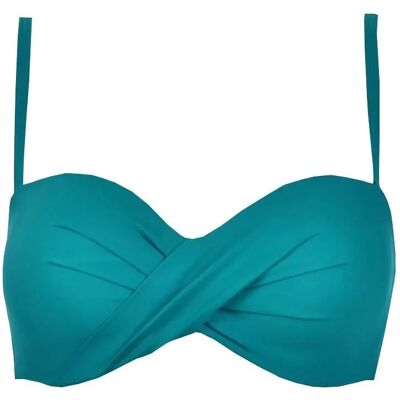 Bikini-Oberteil mit Schaum-Träger für Damen Red Point Sali Turquoise 46C Femme Bikini-Oberteil mit Schaum-Träger für Damen Red Point Sali Turquoise 46C Femme
