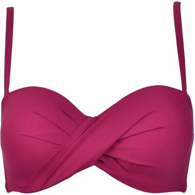 Bikini-Oberteil mit Schaum-Träger für Damen Red Point Sali Rose 44C Femme Bikini-Oberteil mit Schaum-Träger für Damen Red Point Sali Rose 44C Femme
