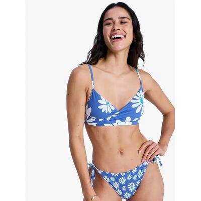 Bikinioberteil für Damen Roxy PT Essentials Wrap Bleu XL Femme Bikinioberteil für Damen Roxy PT Essentials Wrap Bleu XL Femme