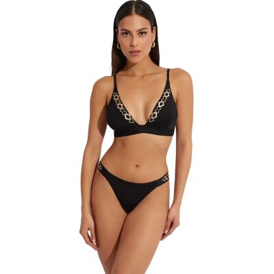Damen-Bikinihose Selmark Musha Cay Noir L Femme Damen-Bikinihose Selmark Musha Cay Noir L Femme