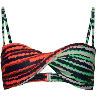 Bandeau-Badeanzugoberteil für Frauen Superdry Vintage Mix Rose XS Femme Bandeau-Badeanzugoberteil für Frauen Superdry Vintage Mix Rose XS Femme