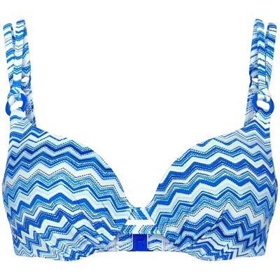 Bikinioberteil für Damen Triumph Mix & Match WP Pt Bleu 40E Femme Bikinioberteil für Damen Triumph Mix & Match WP Pt Bleu 40E Femme