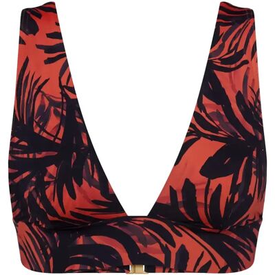 Badeanzug-Oberteil mit weichem, abnehmbarem Polster für Frauen Triumph Summer Palm Marron 38B Femme Badeanzug-Oberteil mit weichem, abnehmbarem Polster für Frauen Triumph Summer Palm Marron 38B Femme