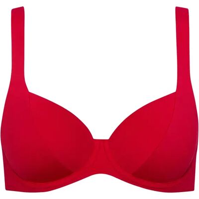 Bügel-Bikinioberteil für Damen Lisca Portofino Rouge 46C Femme Bügel-Bikinioberteil für Damen Lisca Portofino Rouge 46C Femme