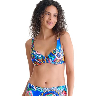 Bügel-Bikinioberteil für Damen Lisca Mexico Bleu 40D Femme Bügel-Bikinioberteil für Damen Lisca Mexico Bleu 40D Femme
