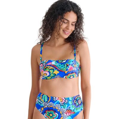 Bikini-Bandeau mit Förmungen für Damen Lisca Mexico Bleu 40D Femme Bikini-Bandeau mit Förmungen für Damen Lisca Mexico Bleu 40D Femme