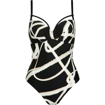 Badeanzug, Damen Lisca Honolulu Noir 40D Femme Badeanzug, Damen Lisca Honolulu Noir 40D Femme