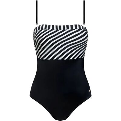 Bikini Einteiler Bustier ohne Bügel Damen Lisca Bondi Beach Noir M Femme Bikini Einteiler Bustier ohne Bügel Damen Lisca Bondi Beach Noir M Femme