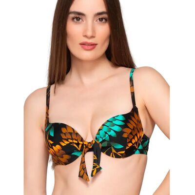Push-up Bikini-Oberteil für Frauen Luna Emerald Multicolore 85C Femme Push-up Bikini-Oberteil für Frauen Luna Emerald Multicolore 85C Femme