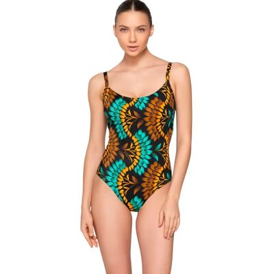 Badeanzug, Damen Luna Emerald Multicolore 90C Femme Badeanzug, Damen Luna Emerald Multicolore 90C Femme