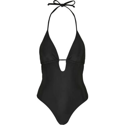 Damen-Badeanzug Urban Classics recycled triangle Schwarz S Femme Damen-Badeanzug Urban Classics recycled triangle Schwarz S Femme
