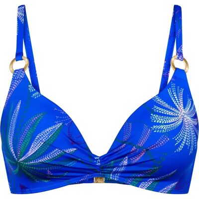 Bikinioberteil für Damen Triumph Tropics P 01 Bleu 38D Femme Bikinioberteil für Damen Triumph Tropics P 01 Bleu 38D Femme