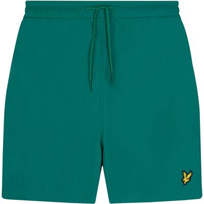 Badehose Lyle & Scott Plain Grün XL Homme Badehose Lyle & Scott Plain Grün XL Homme