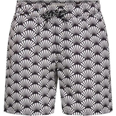 Badehose Blend Radcliff Retro AOP Noir 2XL Homme Badehose Blend Radcliff Retro AOP Noir 2XL Homme