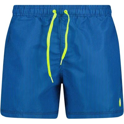 Gestreifte kurze Badeshorts CMP Bleu 2XL Homme Gestreifte kurze Badeshorts CMP Bleu 2XL Homme