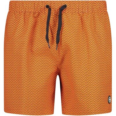 Geometrisch gemusterte Badeshorts CMP Orange 2XL Homme Geometrisch gemusterte Badeshorts CMP Orange 2XL Homme