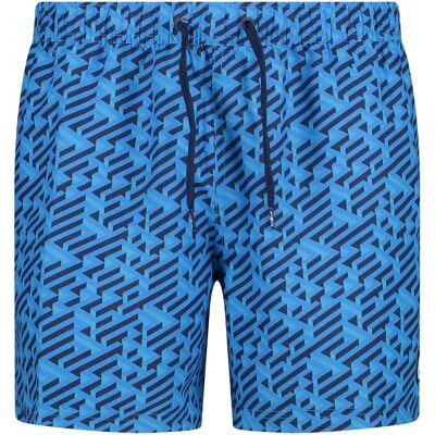 Geometrisch gemusterte Badeshorts CMP Bleu 3XL Homme Geometrisch gemusterte Badeshorts CMP Bleu 3XL Homme