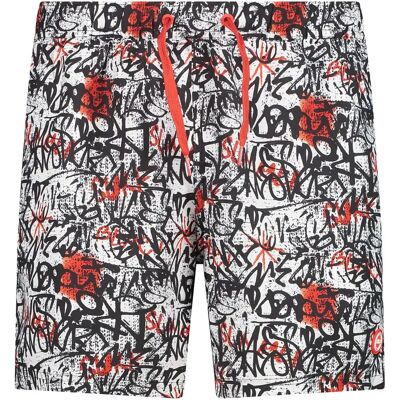 Geometrisch gemusterte Badeshorts CMP Multicolore 2XL Homme Geometrisch gemusterte Badeshorts CMP Multicolore 2XL Homme