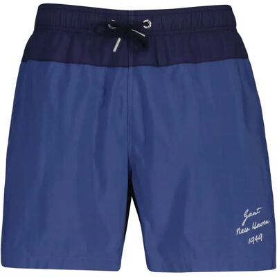 Badehose Gant Color Block Bleu L Homme Badehose Gant Color Block Bleu L Homme