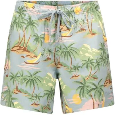 Badehose Gant Hawaii Bleu S Homme Badehose Gant Hawaii Bleu S Homme