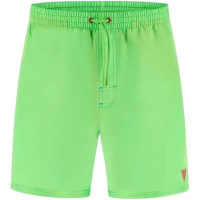 Badehose Guess New Basic Vert XL Homme Badehose Guess New Basic Vert XL Homme
