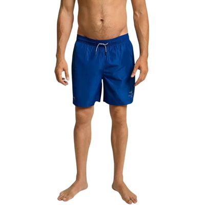 Badehose Hackett AMR Sheen Volley Bleu L Homme Badehose Hackett AMR Sheen Volley Bleu L Homme