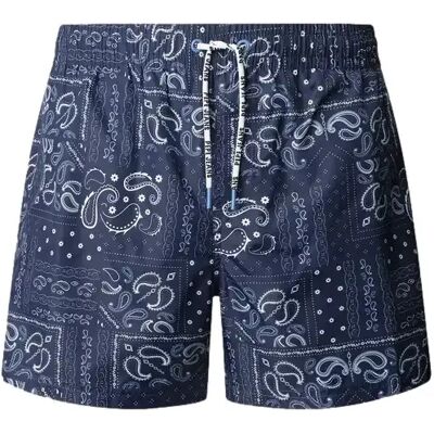 Badehose Pepe Jeans Bandana Bleu S Homme Badehose Pepe Jeans Bandana Bleu S Homme