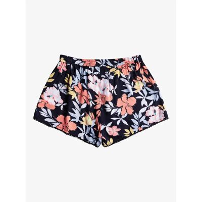 Badeshorts Damen Roxy Salty Tan Noir L Femme Badeshorts Damen Roxy Salty Tan Noir L Femme