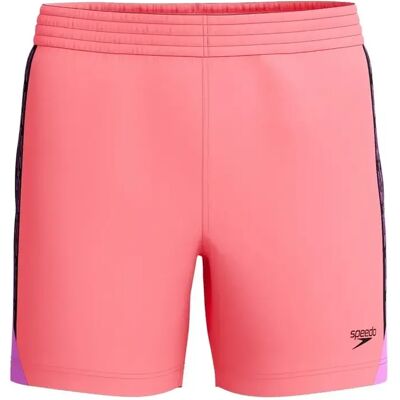 Badehose Speedo Hyperboom Splice 16" Rose M Homme Badehose Speedo Hyperboom Splice 16" Rose M Homme