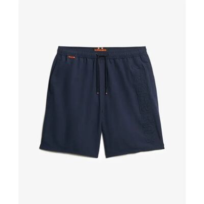 Badehose Superdry Bleu S Homme Badehose Superdry Bleu S Homme