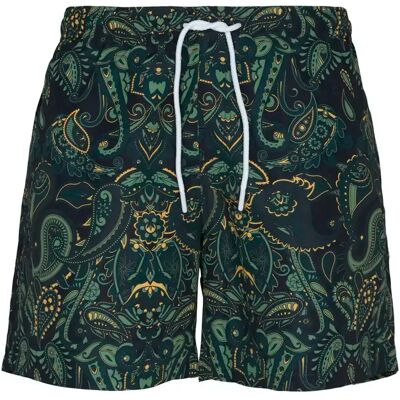 Urban Classics Shorts Urban Classic paisley Marron M Homme Urban Classics Shorts Urban Classic paisley Marron M Homme