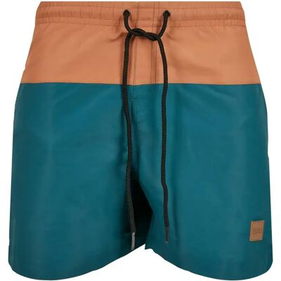 Badeshorts Urban Classics Block GT Bleu 3XL Homme Badeshorts Urban Classics Block GT Bleu 3XL Homme