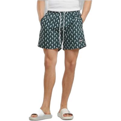 Badehose Urban Classics Pattern Vert L Homme Badehose Urban Classics Pattern Vert L Homme