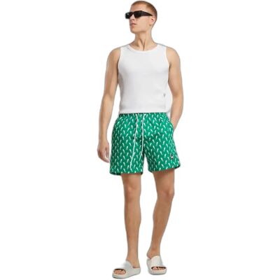 Badehose Urban Classics pattern Vert L Homme Badehose Urban Classics pattern Vert L Homme