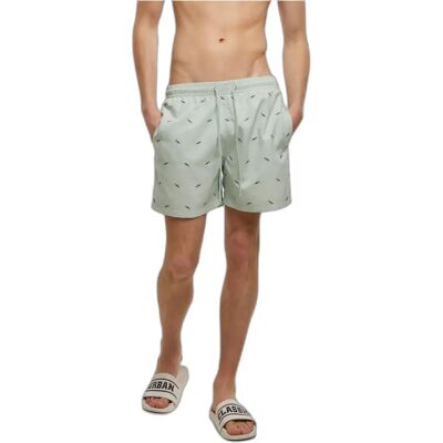 Badehose Urban Classics Vert M Homme Badehose Urban Classics Vert M Homme