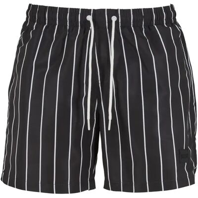 Badehose Urban Classics stripe Noir L Homme Badehose Urban Classics stripe Noir L Homme