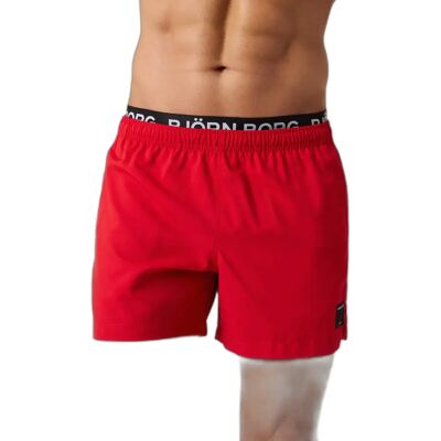 Elastische Badeshorts Björn Borg Rouge XL Homme Elastische Badeshorts Björn Borg Rouge XL Homme
