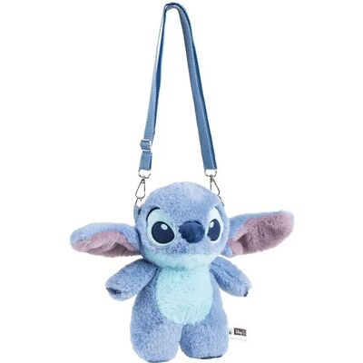 Plüsch Umhängetasche Cerda Disney Stitch Bleu 17x14x4 cm Mixte Plüsch Umhängetasche Cerda Disney Stitch Bleu 17x14x4 cm Mixte