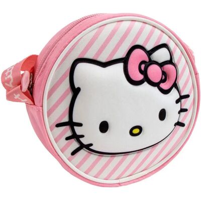 Runde Umhängetasche Cerda Hello Kitty Rose 13x13x4 cm Mixte Runde Umhängetasche Cerda Hello Kitty Rose 13x13x4 cm Mixte