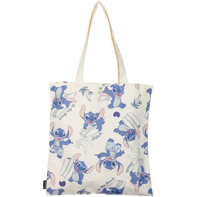 Tote Bag Kind Cerda Disney Stitch Blanc 36x39x0,4 cm Mixte Tote Bag Kind Cerda Disney Stitch Blanc 36x39x0,4 cm Mixte