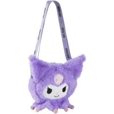 Mädchen Schultertasche aus Plüsch Cerda Hello Kitty Kuromi Violet 17x14x4 cm Femme Mädchen Schultertasche aus Plüsch Cerda Hello Kitty Kuromi Violet 17x14x4 cm Femme