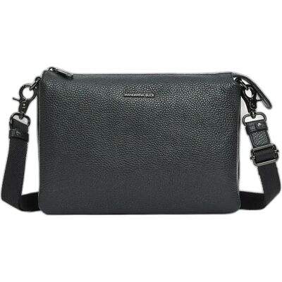Schultertasche Damen Mandarina Duck Noir 18x28x11 cm Femme Schultertasche Damen Mandarina Duck Noir 18x28x11 cm Femme