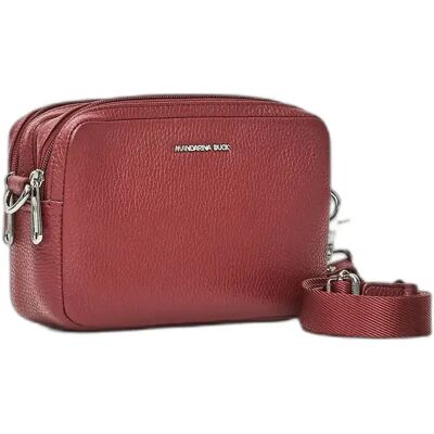 Doppelfach Umhängetasche Mandarina Duck Mellow Rouge 13x20x5 cm Mixte Doppelfach Umhängetasche Mandarina Duck Mellow Rouge 13x20x5 cm Mixte