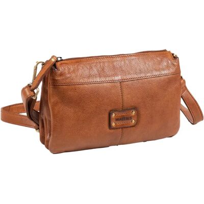 Handtasche aus gewaschenem Leder für Damen Matties Bags Marron 30x24x11 cm Femme Handtasche aus gewaschenem Leder für Damen Matties Bags Marron 30x24x11 cm Femme