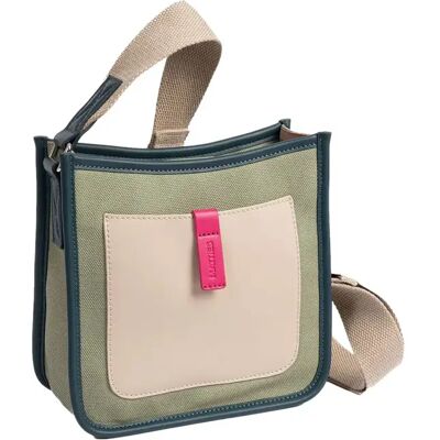 Schultertasche Damen Matties Bags Pop Vert 21x20x9 cm Femme Schultertasche Damen Matties Bags Pop Vert 21x20x9 cm Femme
