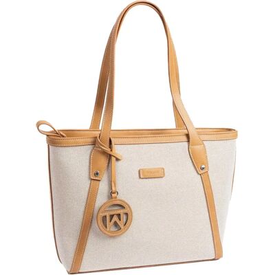 Einkaufstasche Damen Matties Bags Marron 35x27x12 cm Femme Einkaufstasche Damen Matties Bags Marron 35x27x12 cm Femme