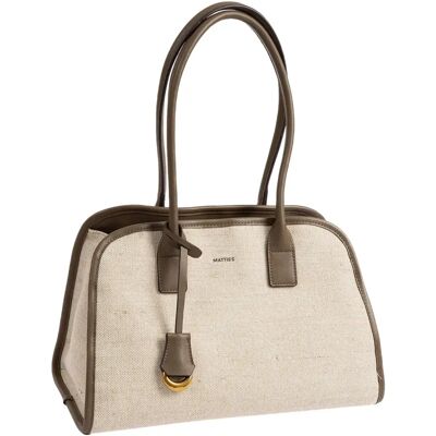 Schultertasche Damen Matties Bags Luma Marron 35x23x17 cm Femme Schultertasche Damen Matties Bags Luma Marron 35x23x17 cm Femme
