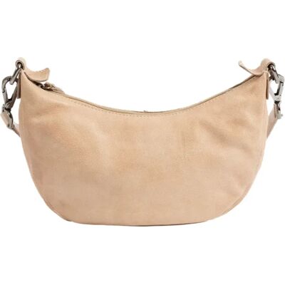 Abnehmbarer Schultertasche mit Karabinern aus Leder für Frauen Matties Bags Young Beige TU Femme Abnehmbarer Schultertasche mit Karabinern aus Leder für Frauen Matties Bags Young Beige TU Femme
